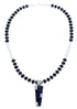 Southwest Onyx and Mother Of Pearl Necklace Set KX121146